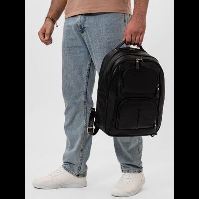 Кожаный рюкзак Rivarolo brown (арт. 3071-04)