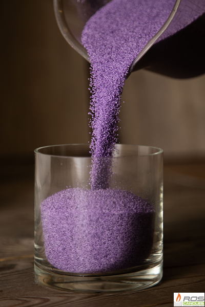 Насыпные свечи RosCandles сиреневые "Сиреневый" - мешок 10 кг