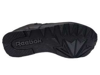 Кроссовки Reebok Classic Mid черные зимние с мехом