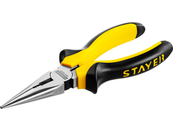 Тонкогубцы 160 мм, STAYER TOPGrip