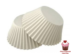 Капсулы бумажные для выпечки Белые d50/h35мм, 24 шт