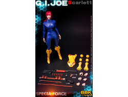 Скарлетт (G.I.Joe series) - Коллекционная ФИГУРКА 1/6 G.I.JOE Scarlett (BBK013) - BBK