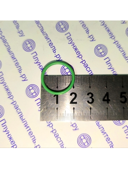 33.1111259-10 Кольцо нагнетательного клапана зелёное (018-021-19).