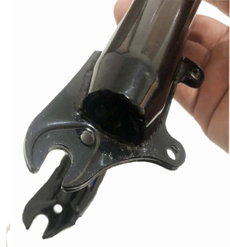 Вилка Laogao, 26”, 1-1/8”, IS, QR 9 мм, черная