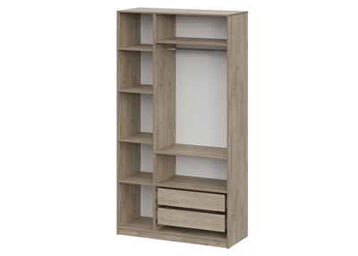 ШК 5 1200 шкаф распашной Дуб Эндгрейн/Меланж