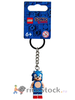# 854239 Брелок для Ключей «Ёжик Соник» / “Sonic the Hedgehog” Key Chain (2023)