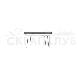 Штамп столик маленький