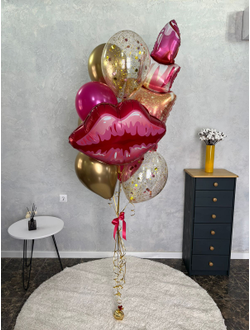 Набор с губками и помадой