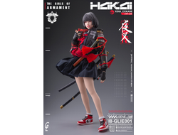 Девочка-они Кина (в черном) - Коллекционная фигурка 1/6 SCALE The Girls of Armament Kina OOKAMI (I8-GLIE001) - i8toys x Gharliera