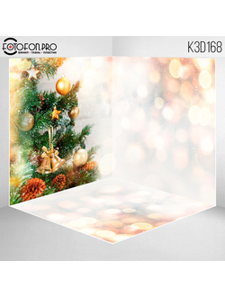 Фотофон 3D пазловый «Нарядная ёлочка»