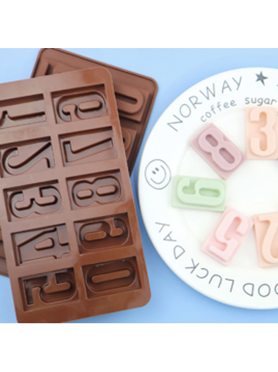Силиконовая форма Цифры