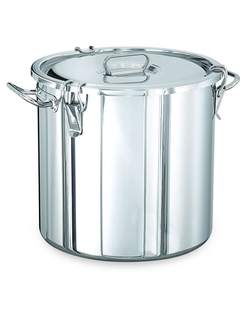 Контейнер для перевозки пищи с основанием 36x36 см 36,6 л, нержавеющая сталь