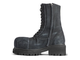 Balenciaga Stomper Boot Cotton Canvas Black