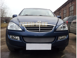 Защита радиатора Ssang Yong Kyron 2006- chrome