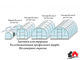 Каркас Теплицы Польза-2 Стандартная полимерная Размер:2х6м