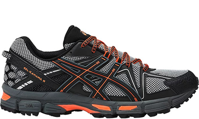 Asics Gel Kahana 8 Black Hot Orange Carbon