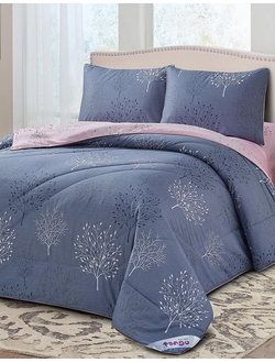 Постельное белье с одеялом TANGO Primavera сатин-твил полутороспальное 150x200x1 180x230x1 50x70x1 70x70x1 W100-64