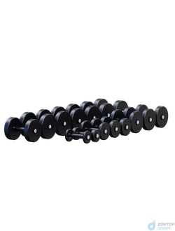 Гантельный ряд 1-16кг, 16 пар (шаг 1кг)