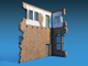 Сборная модель: (MiniArt 35544) Угол фабрики с лестницей