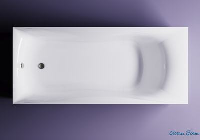 Astra-Form ванна Вега Solid Surface 170/75 см белая матовая