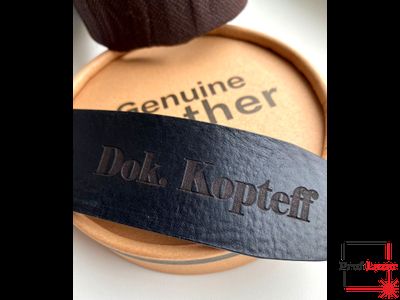 Гравировка на ремне