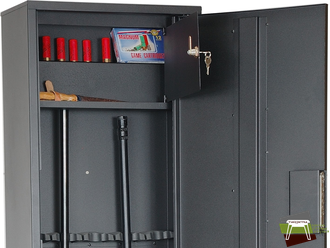 Шкаф оружейный ОШН-7 (1470*450*250), черный