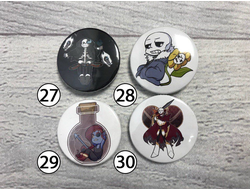 Значки Андертейл, Undertale