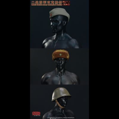 Комплект красноармейца в Берлине (с винтовкой) - Коллекционный КОМПЛЕКТ 1/6 WWII Soviet Army Occupied Berlin 1945 Accessories Set (BGM-005A) - BGM