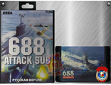 Attack sub 688, Игра для Сега (Sega Game)