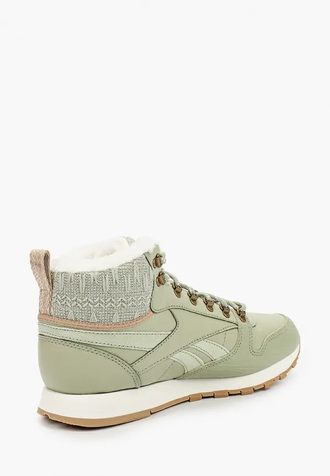 Кроссовки Reebok Classic CL LTHR ARCTIC BOOT белые