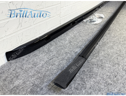 Рейлинги Toyota Land Cruiser 200 черные в стиле LX