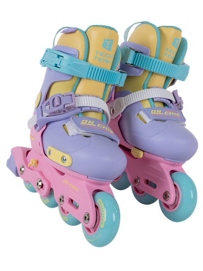 Роликовые коньки TechTeam ON CHIC Rainbow