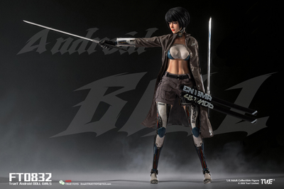 ПРЕДЗАКАЗ - Девушка-киборг (в сером) - Коллекционная фигурка 1/6 Android Bill Action Figure BLACK Hair (FT0832B) - True1Toys ?ЦЕНА: 22900 РУБ.?