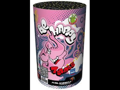 Батарея салютов BE HAPPY M1002 (GWM5047/1) MAXSEM | Neva-Salut.com