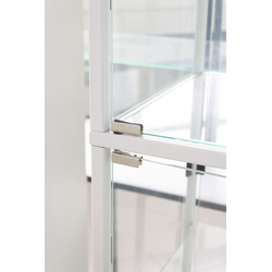 (TSV 13) Витрина островная стеклянная, разборная