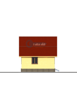 Д-22 ДАЧНЫЙ ДОМ ИЗ БРУСА:ГАБАРИТНЫЕ РАЗМЕРЫ: (15Х6М), ОБЩАЯ ПЛОЩАДЬ: 114М²