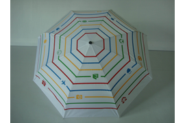 Зонт по индивидуальному дизайну с логотипом в тубусе