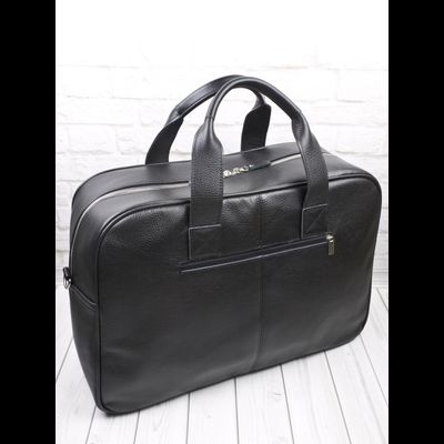 Кожаная дорожная сумка Frentano Premium black (арт. 
4041-51)