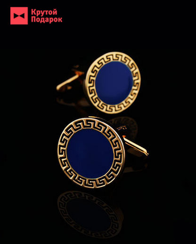 Позолоченные запонки