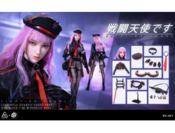 Рапи (Goddess of Victory: NIKKE) - Коллекционная фигурка 1/6 Battle Angel Series Part One Black Fire Mirabelle Rose (BG-001) - POPTOYS x COLOUR STUDIO