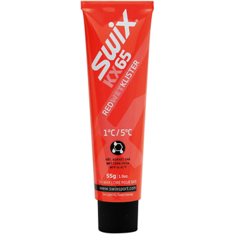 Клистер SWIX  Red   +1/+5   красный  со скребком KX65