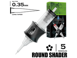 5 RSLT/0.35 - Round Shader Long Taper "DragoArt Frottage"