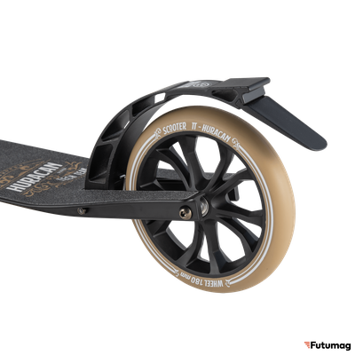 Складной городской самокат TechTeam Huracan коричневый