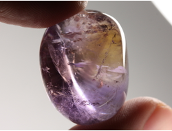 Аметрин, галтовка, Боливия (29*22*20 мм, 20,3 г) №38346