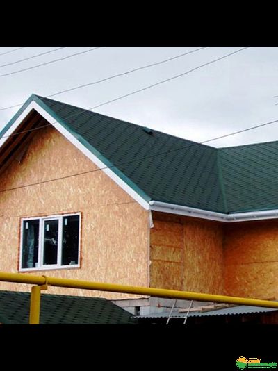 Гибкая черепица Ruflex Sota (Руфлекс Сота) цвет: Зеленый базилик