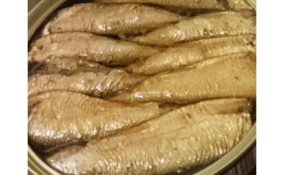 Шпроты в масле из балтийской кильки За Родину 175 гр(овал)