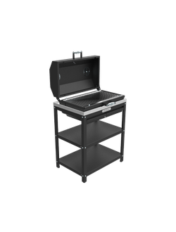 Стол-гриль с решёткой из нержавеющей стали