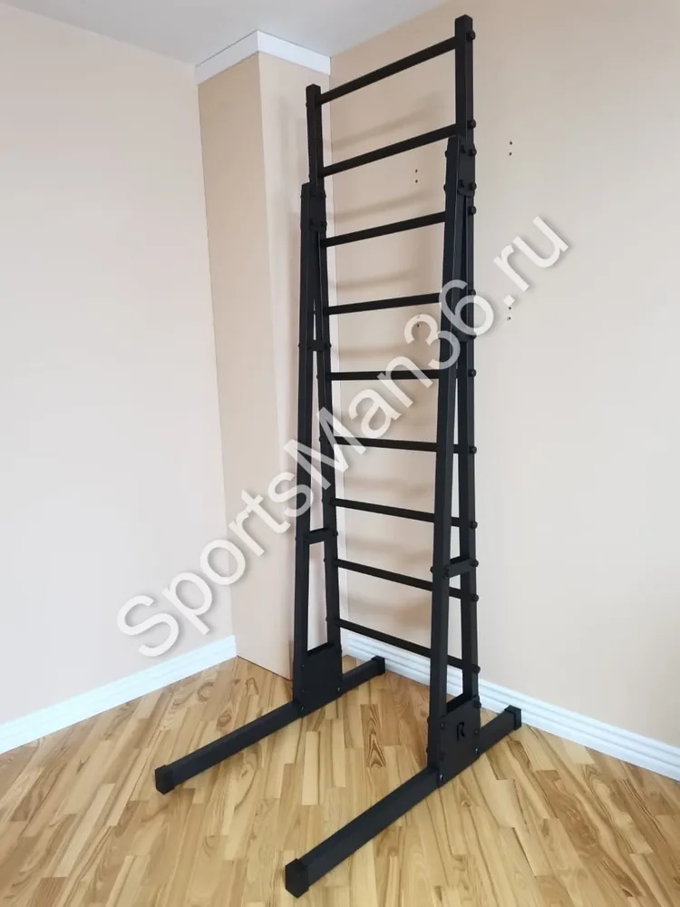 НАПОЛЬНАЯ ШВЕДСКАЯ СТЕНКА РЕКОРД R, цвет чёрный