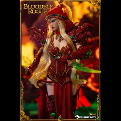 ПРЕДЗАКАЗ - Кровавая эльфийка Валира Сангвинар (World of Warcraft, WoW) - Коллекционная ФИГУРКА 1/6 Scale Blood Elf Rogue (SK-010) - SHARK TOYS ?ЦЕНА: 27900 РУБ.?
