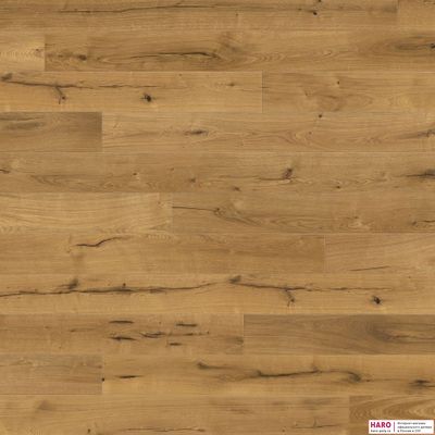 Декор паркетной доски Haro Дуб Алабама браш 1-пол, масло 529587 фронт
